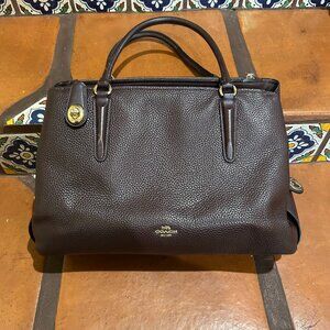 Coach Wine/Maroon Handbag